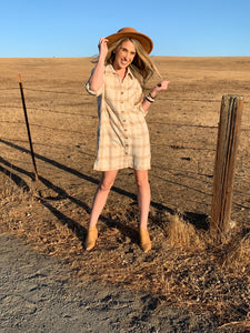 Hayrides At Sunset Shacket Dress