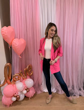 Load image into Gallery viewer, Not Just On Wednesdays Pink Blazer