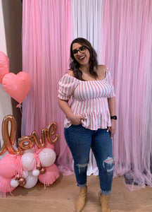 Candy Stripe Blouse