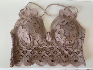 CFLB intimates strappy back bralette~Multiple colors avail.