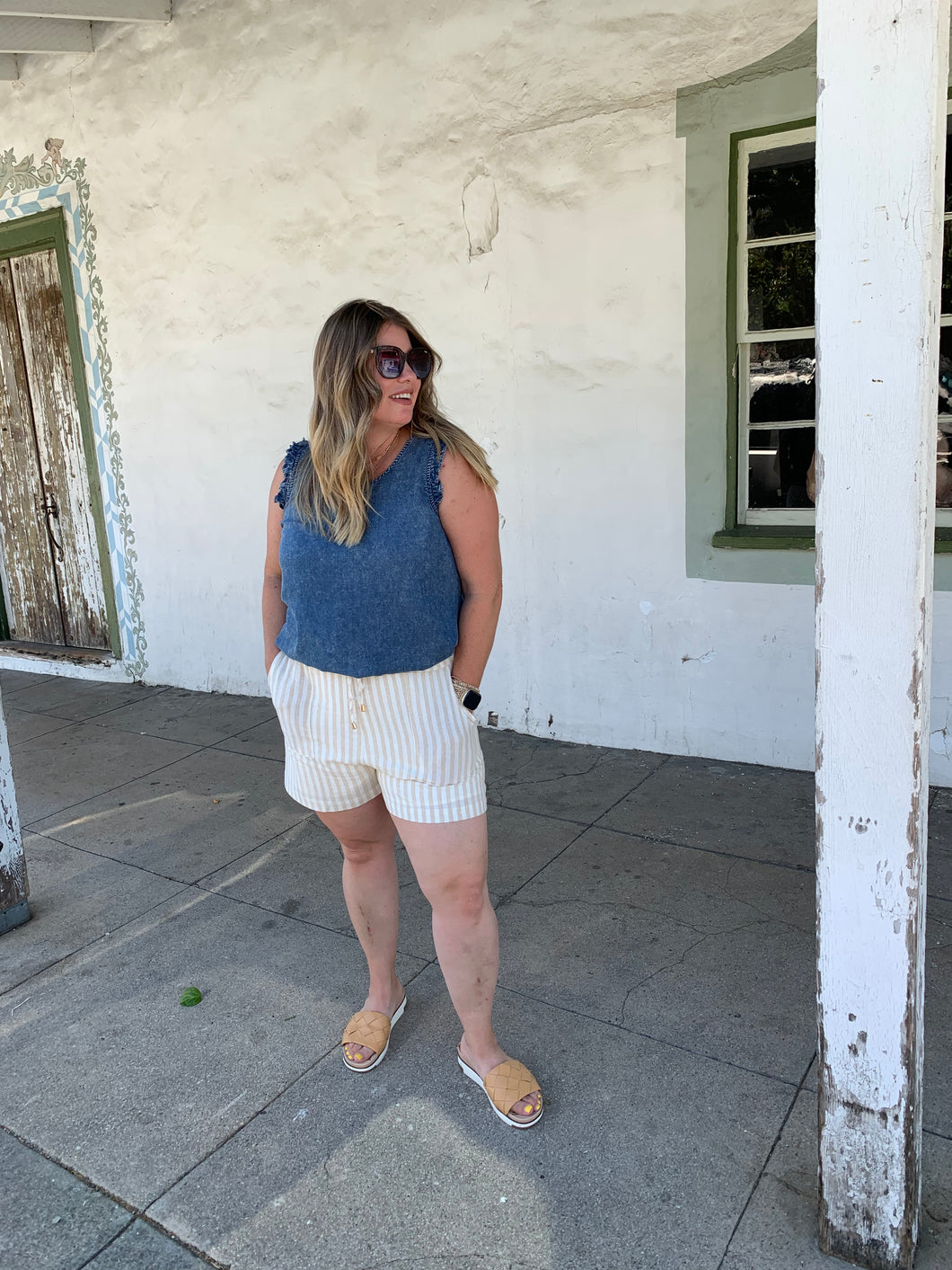 Timeless Chambray Tank