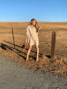 Hayrides At Sunset Shacket Dress