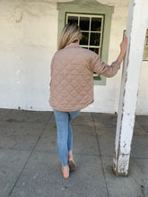 Load image into Gallery viewer, Grab A Latte Quilted Jacket