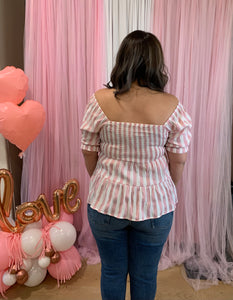 Candy Stripe Blouse