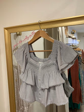 Load image into Gallery viewer, Cool Sea Breeze Ruffle Top~Matching Set