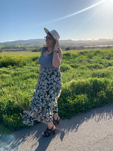 Dancing In The Rain Maxi Skirt