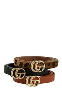 The GO to belt~Thin-Multiple colors