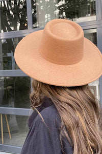 Vina Wide Brim Boater Hat~Multiple Colors